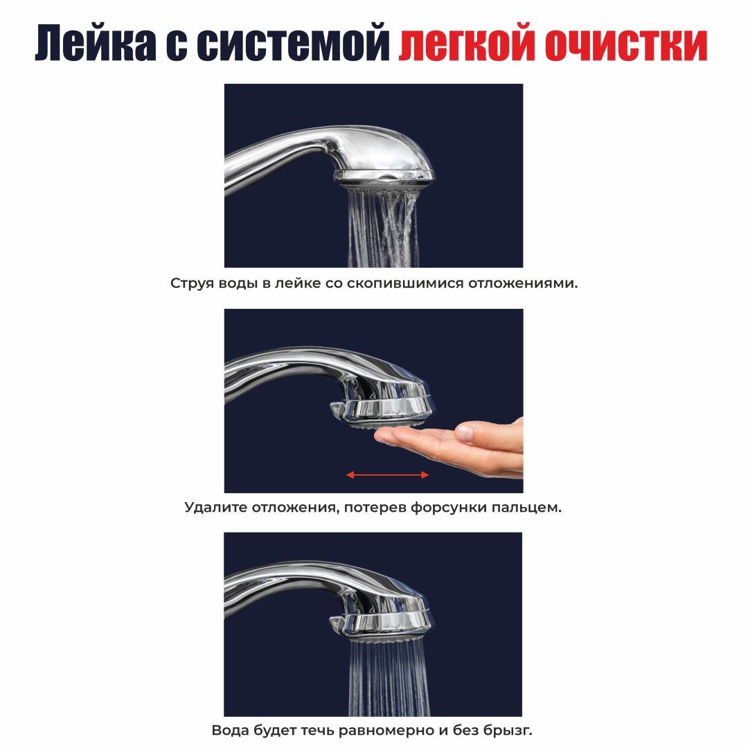 Лейка для душа верхняя MS067 GEKKO 200 мм