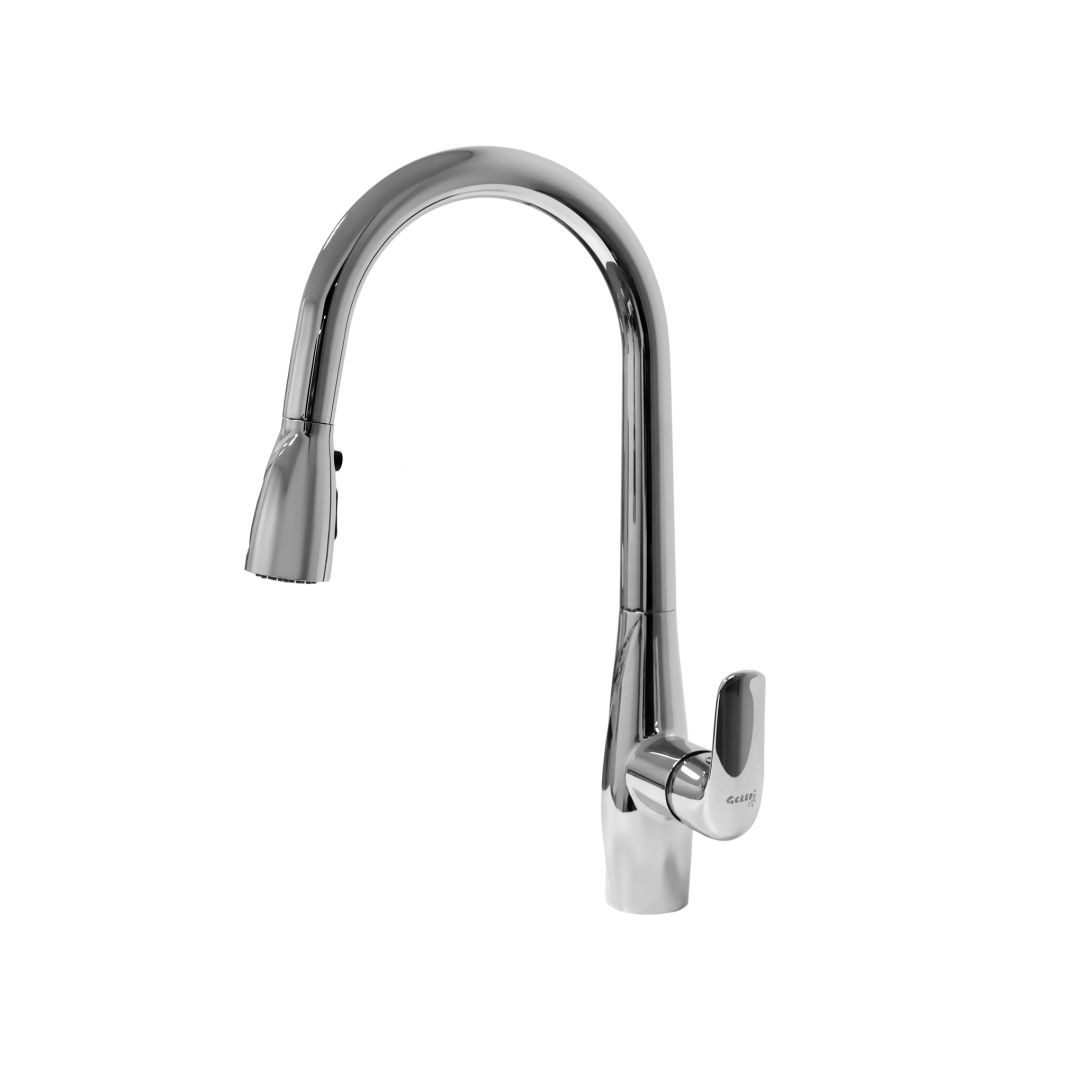 СМ-М ГЕККО с вытяжным изливом GH-6063 