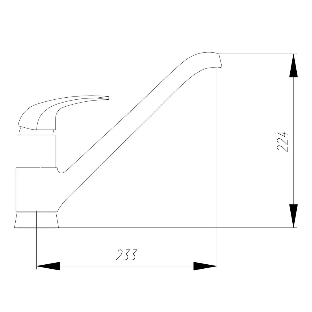 Смеситель для мойки СМ-МЛ15 R124 ВЕРОНА