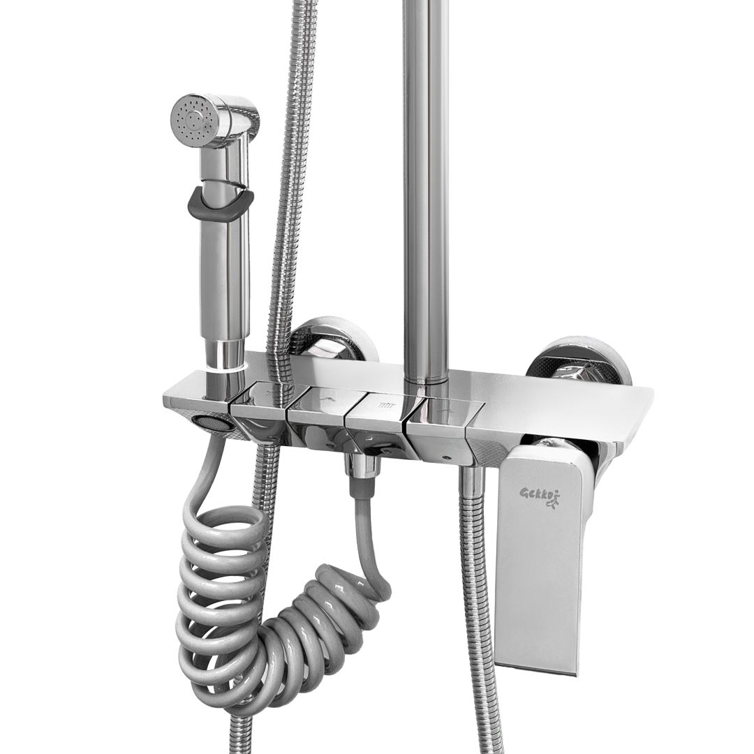 Смеситель для душа стационарный ГЕККО LM-2265-CP Chrome