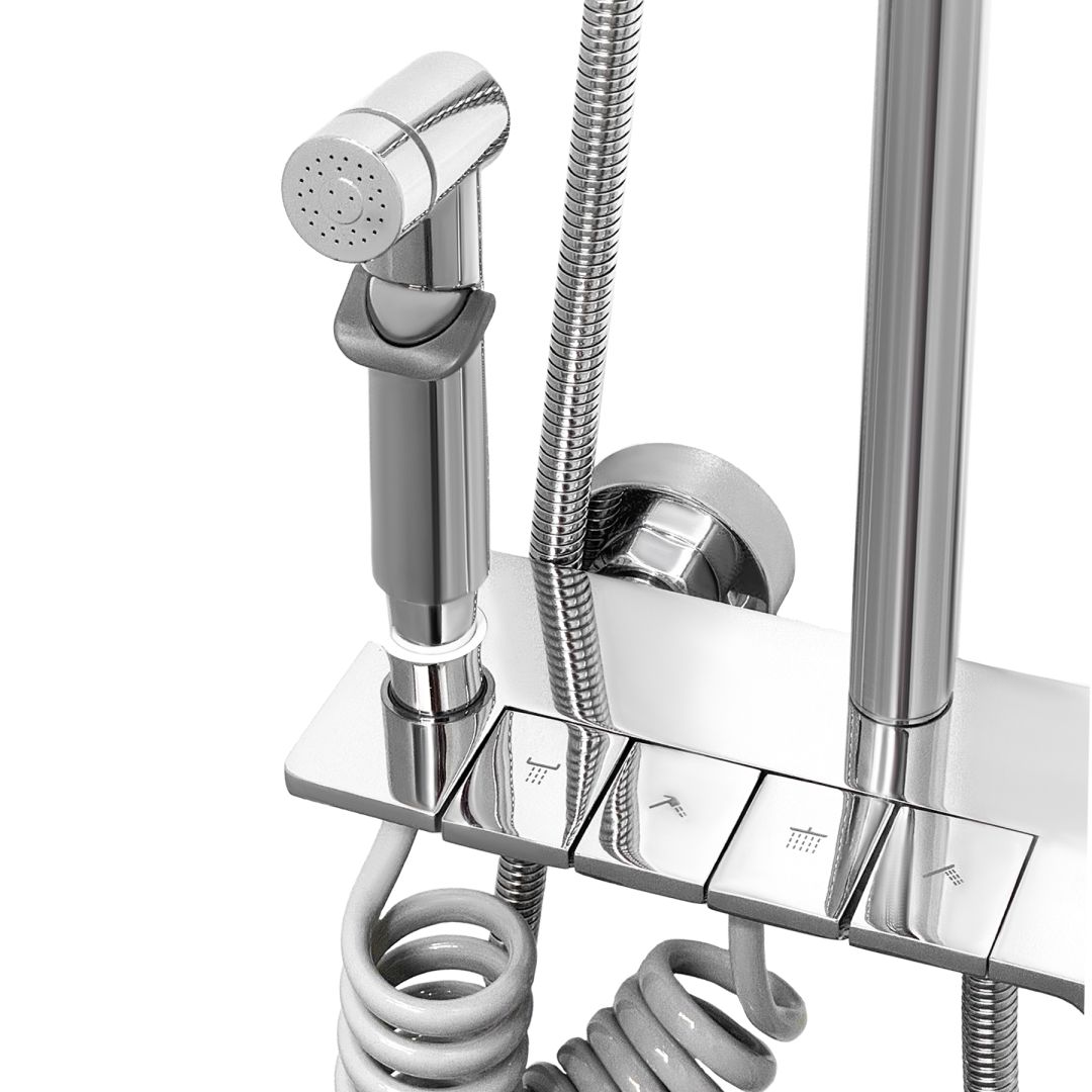 Смеситель для душа стационарный ГЕККО LM-2265-CP Chrome